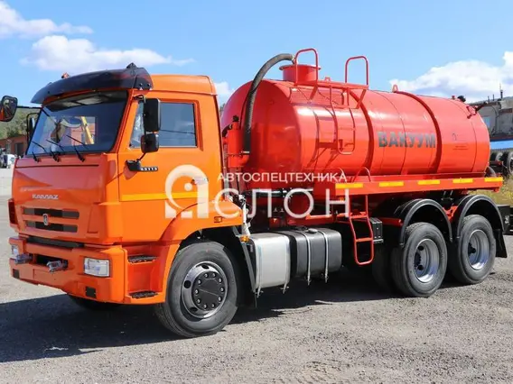 Вакуумная автоцистерна Камаз 65115 2025 года новый