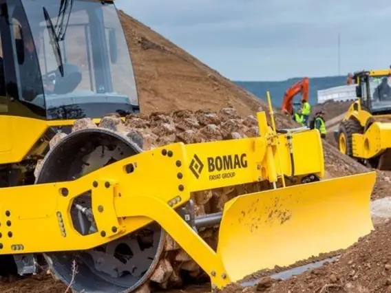 Дорожный каток Bomag BW  б/у фото 5