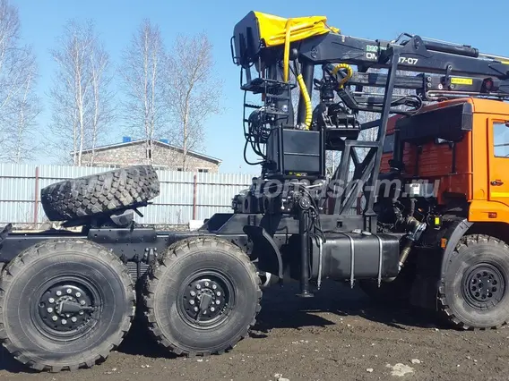 Тягач с КМУ Камаз 5350  б/у