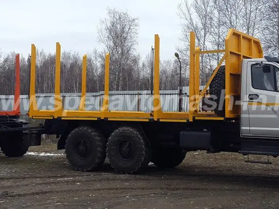 Сортиментовоз Урал 55571  новый фото 2