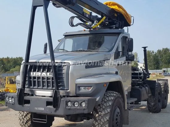 Тягач с КМУ Урал 4320 NEXT  новый фото 2