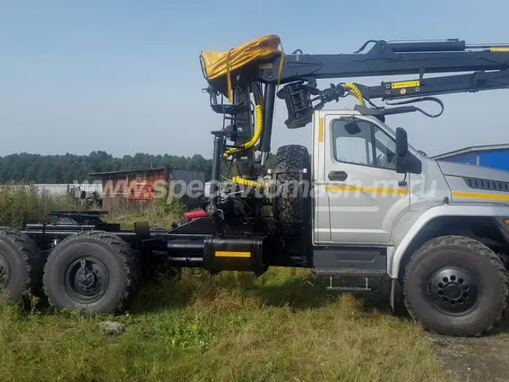 Тягач с КМУ Урал 4320 NEXT  новый фото 3