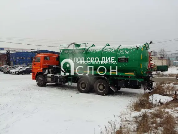 МВ Вакуумная машина МВ-20 на шасси КАМАЗ 6520 (насос PN-140) 2025 года новый фото 3