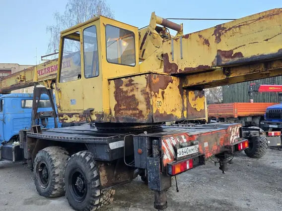 Автокран Урал 4320 Челябинец КС-45721 2007 года б/у фото 6