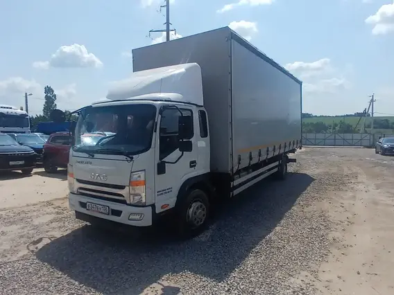Тентованный грузовик JAC N120 2022 года б/у фото 3
