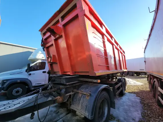 Самосвальный полуприцеп МАЗ 856102 2023 года б/у фото 3