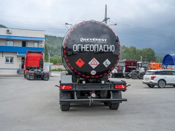 Полуприцеп битумовоз/нефтевоз Полуприцеп битумовоз ППЦБ 30КТ-32Л SEVEREST ССУ-1250, дисковые тормоза 2025 года новый фото 3