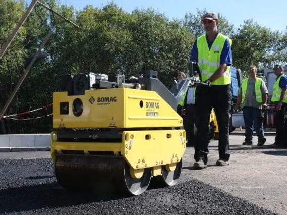 Дорожный каток Bomag BW  б/у фото 4