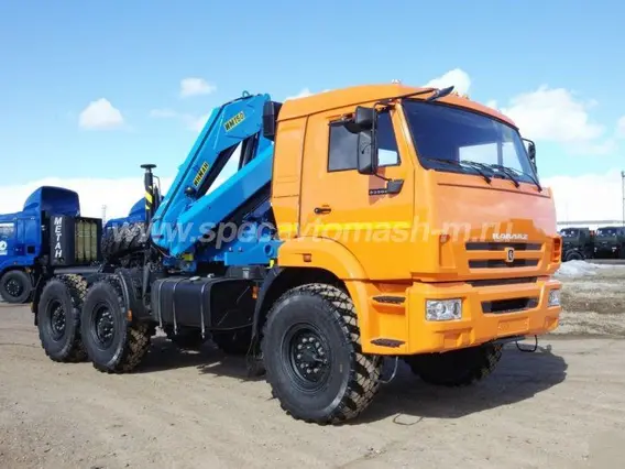 Тягач с КМУ Камаз 65115  новый
