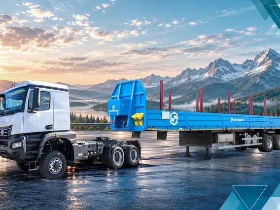 Автопоезда КАМАЗ 65955 (К-5) SEVEREST ППК 50-24Д-12КБ 2026 года новый