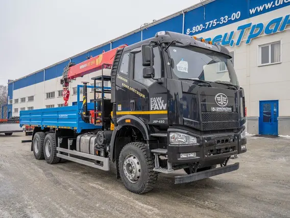 Самопогрузчик FAW 3250 2025 года новый фото 2