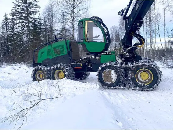 Харвестер John Deere 1270 E 2015 года б/у фото 2