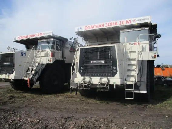 Карьерный самосвал Terex 100 2017 года б/у фото 2