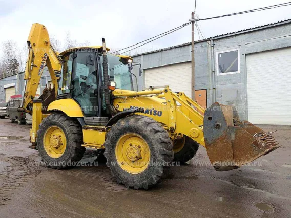 Экскаватор-погрузчик Komatsu WB 93 S-5 E0 2011 года б/у фото 2