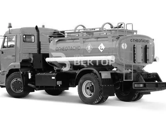 Автотопливозаправщик Камаз 43253  б/у