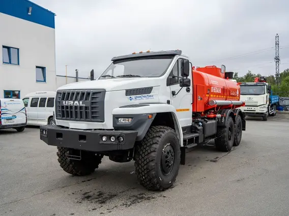 Автотопливозаправщик Топливозаправщик АТЗ-11Б УСТ 5453 Урал NEXT 4320-6951-72 доработка под ДОПОГ, УВЭОС 2026 года новый фото 6