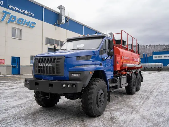 Автотопливозаправщик Топливозаправщик АТЗ-11-2Б УСТ 5453 Урал NEXT 4320-6951-72 доработка под ДОПОГ, УВЭОС 2025 года новый фото 6