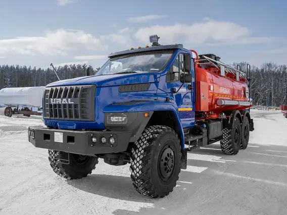 Автотопливозаправщик Топливозаправщик АТЗ-12-2Б УСТ 5453 Урал NEXT 4320-6951-72 доработка под ДОПОГ 2025 года новый фото 3