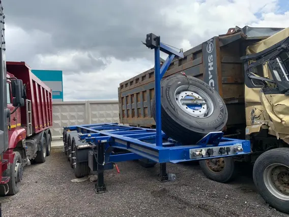 Полуприцеп-контейнеровоз Новтрак SW-451 2024 года б/у фото 2
