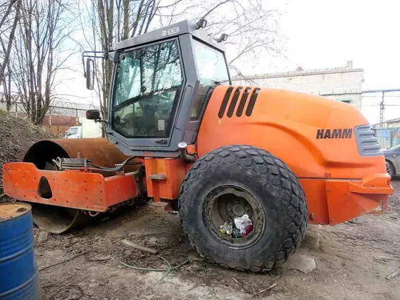 Дорожный каток HAMM 3411 2008 года новый фото 2