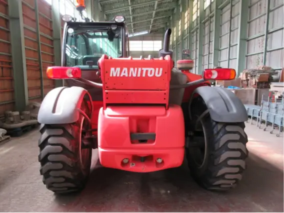 Фронтальный погрузчик Manitou MT 732 2009 года б/у фото 2