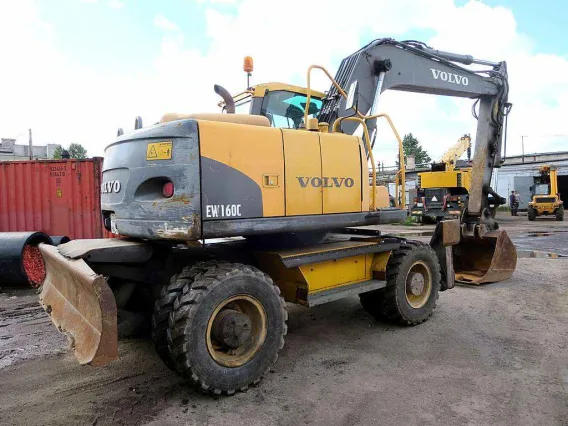 Экскаватор Volvo EW 160 B 2007 года б/у фото 2