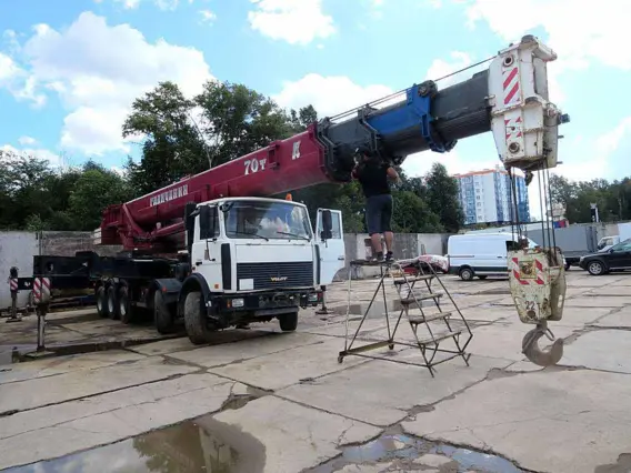 Автокран Галичанин КС-74721-2 2014 года б/у фото 2
