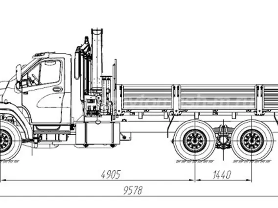 Бортовой Урал NEXT 73945  новый фото 7