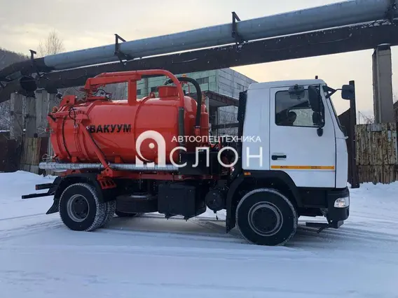 МВ Вакуумная илососная машина МВС-8 на шасси МАЗ 5340 (насос Moro PM80W) (аналог КО-507) 2025 года новый фото 2