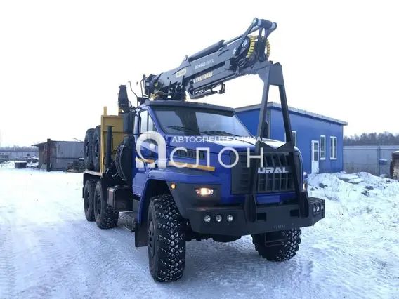 Лесовоз с КМУ Урал 5557 2025 года новый фото 2