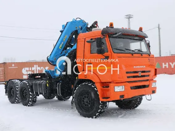 Тягач с КМУ Камаз 43118 2025 года новый фото 2