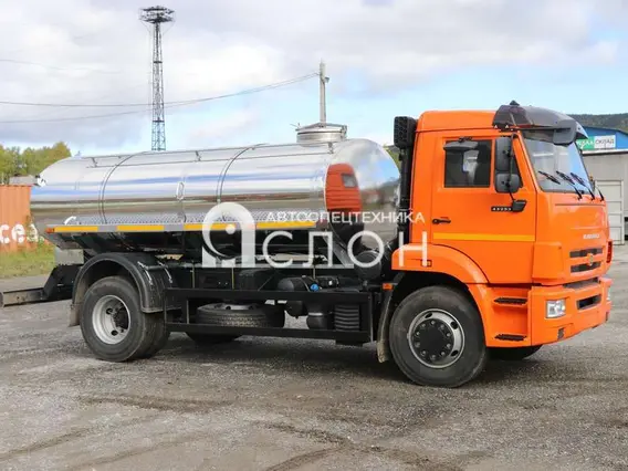 Пищевая автоцистерна АЦПТ Камаз 43253 2025 года новый фото 2