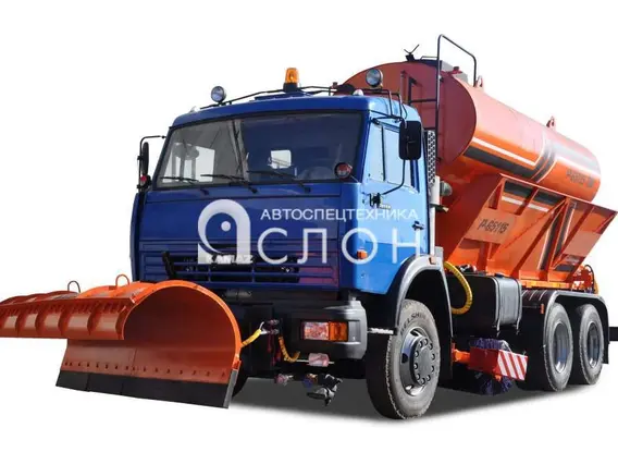 Дорожно-уборочный автомобиль Камаз 65115 2025 года новый фото 2