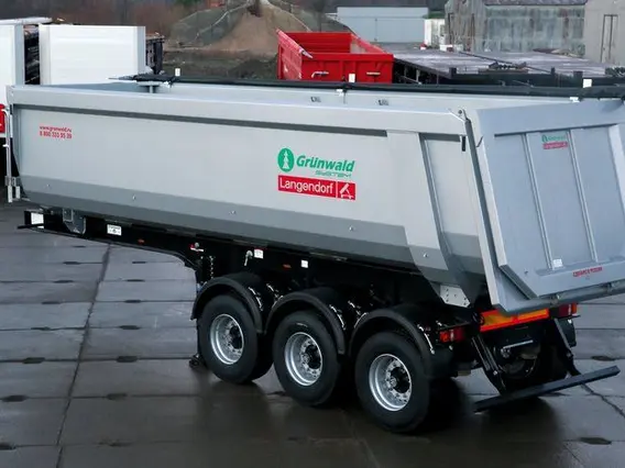 Самосвальный полуприцеп Grunwald Gr-TSt 2020 года новый