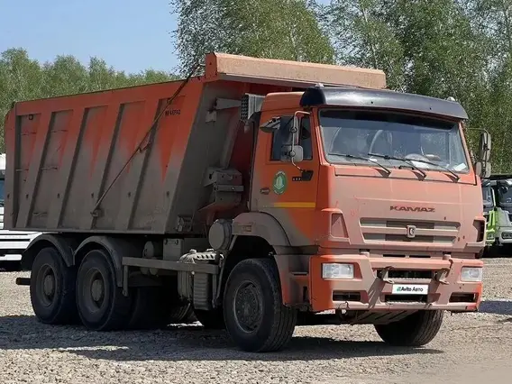 Самосвал 20 м³ КАМАЗ 6520 2020 года б/у фото 3
