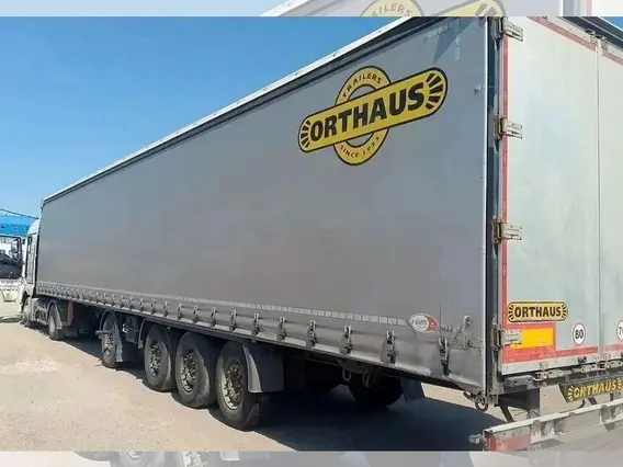 Тентованный полуприцеп Orthaus V4 2023 года б/у
