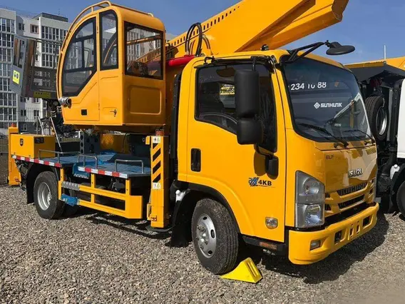 Автовышка isuzu 28 метров 2026 года новый фото 19