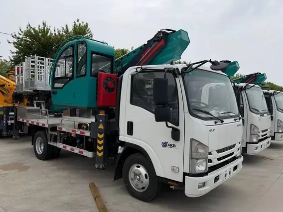 Автовышка Isuzu ELF KV100 30м 2026 года новый фото 4