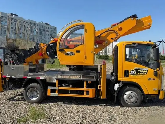 Автовышка Isuzu ELF KV100, 28м 2026 года новый фото 8