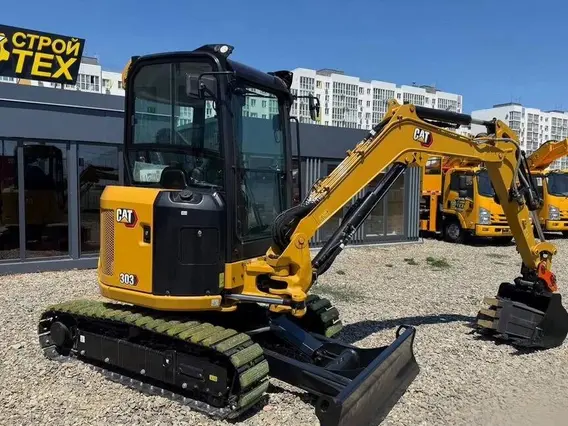 Мини-экскаватор CAT 303C CR 2026 года новый фото 2