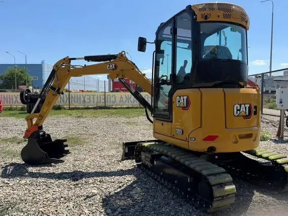 Мини-экскаватор CAT 303C CR 2026 года новый фото 3