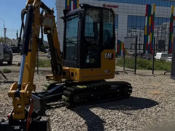 Мини-экскаватор CAT 303C CR 2026 года новый фото 7