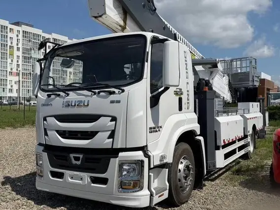 Автовышка isuzu giga 45 метров, Редуктор - bosch 2026 года новый фото 4