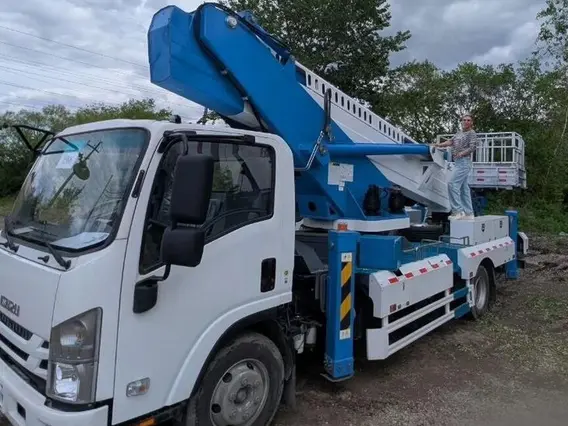 Автовышка isuzu 700р, 36м, 400кг 2026 года новый фото 10