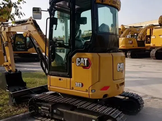 Мини-экскаватор CAT 303CR 2026 года новый фото 17