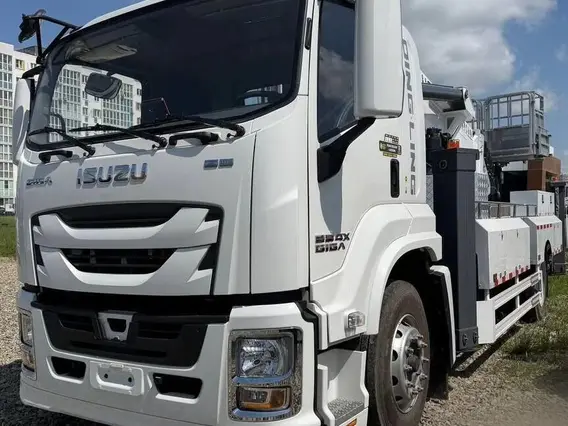 Автовышка isuzu giga 45м. 4х2, Редуктор - bosch 2026 года новый фото 6