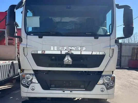 Бортовой грузовик Howo T5G с КМУ XCMG SQS350RU-5 2026 года новый фото 3
