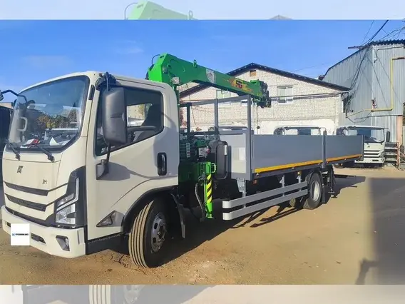 Бортовой грузовик Ambertruck JM 93 XL с КМУ FG 314 2026 года новый фото 2