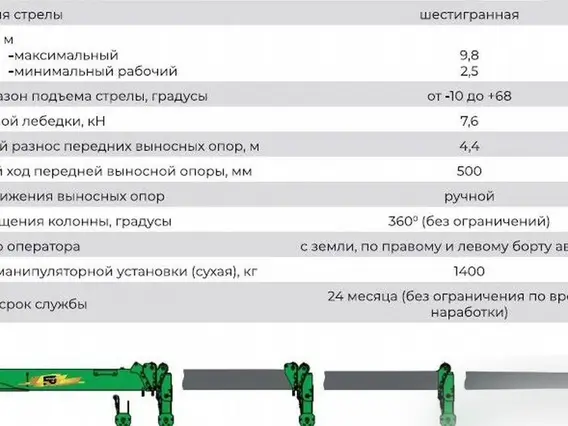 Бортовой грузовик Ambertruck JM 93 XL с КМУ FG 314 2026 года новый фото 5