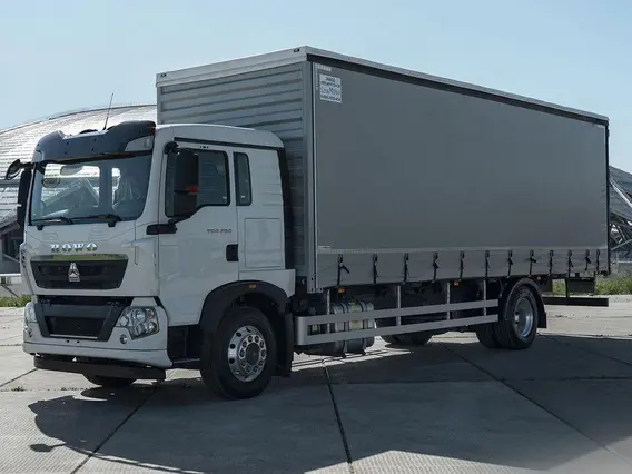 Тентованный грузовик 26 м³ Howo T5G 2024 года новый фото 3